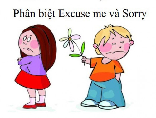 Phân biệt Excuse me và Sorry